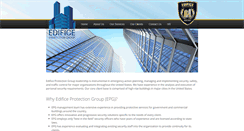 Desktop Screenshot of edificeprotectiongroup.com